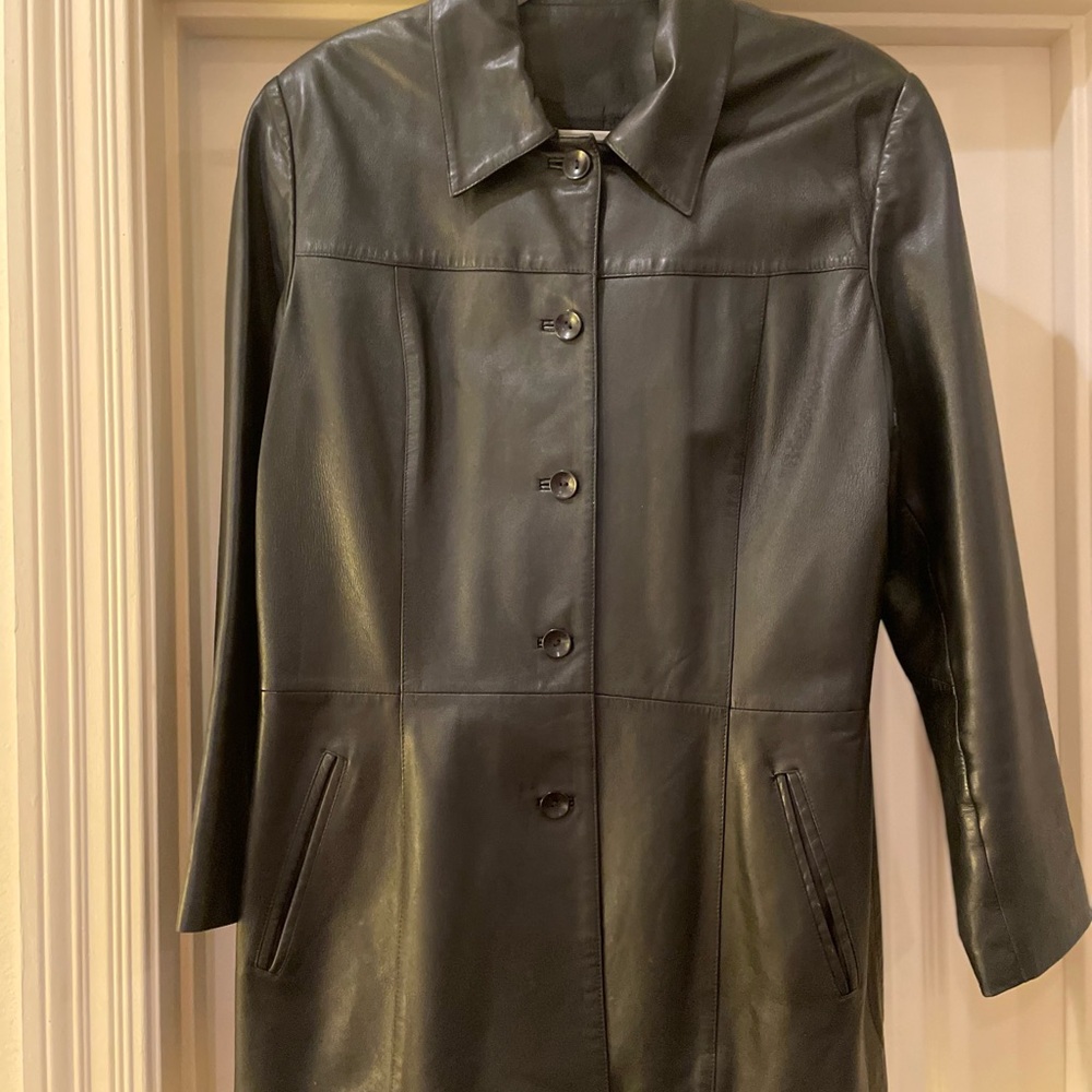 Vintage Leather Coat